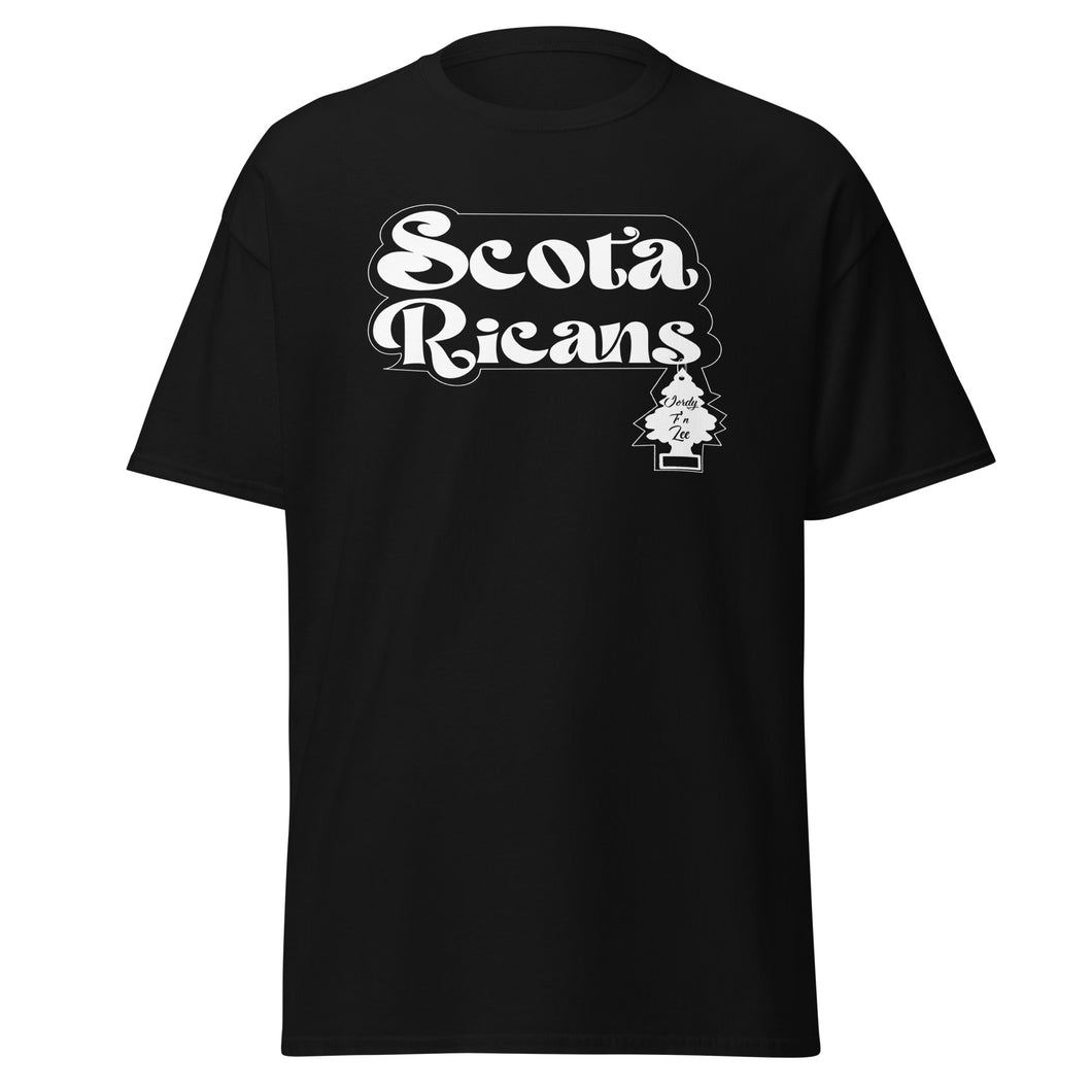 Scot' A Ricans Premium Black T-shirt