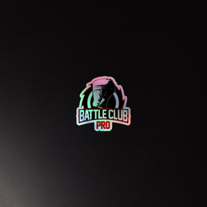 Battle Club Pro Holographic stickers