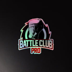 Battle Club Pro Holographic stickers